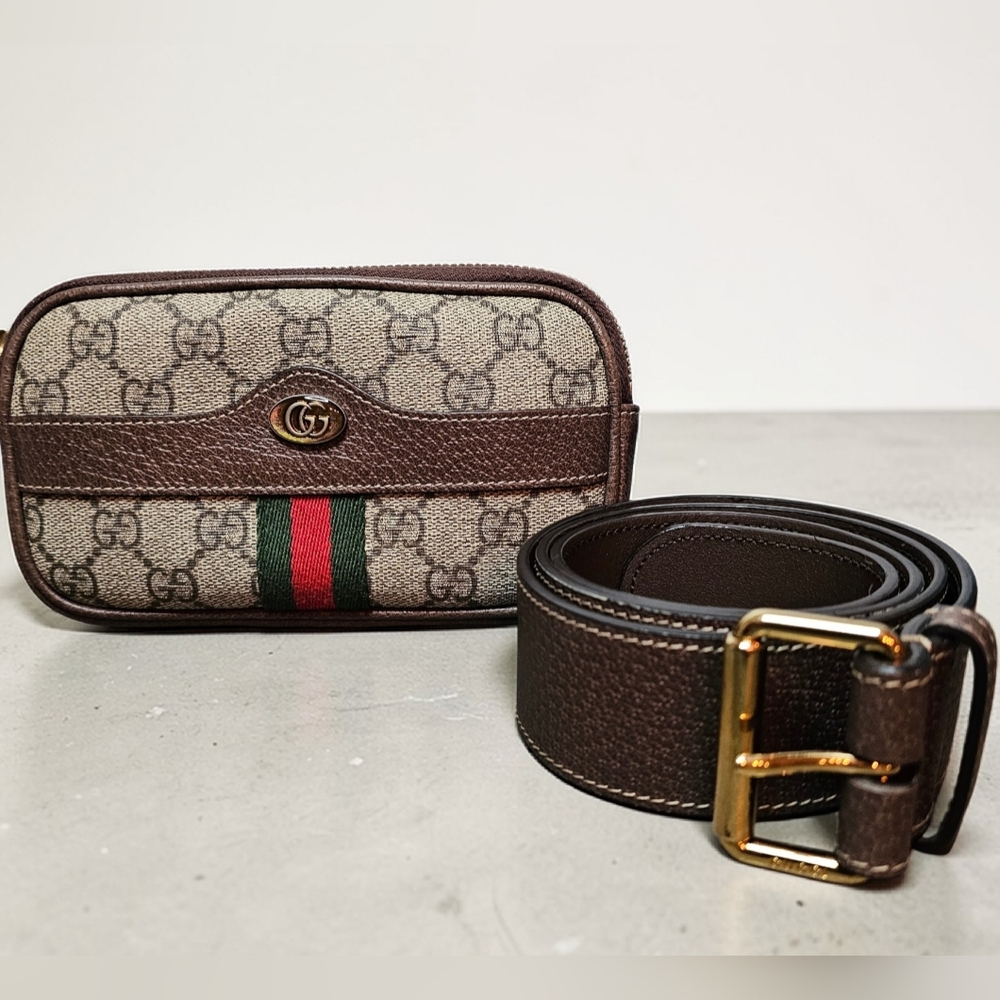 Gucci‎ Ophidia Sherryline Mini GG Belt Bag